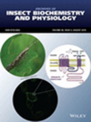 Archives Of Insect Biochemistry And Physiology期刊