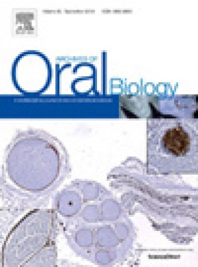 Archives Of Oral Biology期刊
