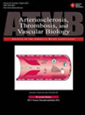 Arteriosclerosis Thrombosis And Vascular Biology期刊
