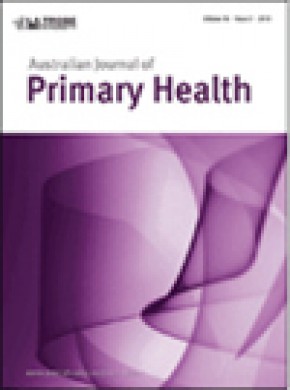 Australian Journal Of Primary Health期刊