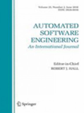 Automated Software Engineering期刊