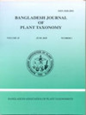 Bangladesh Journal Of Plant Taxonomy期刊