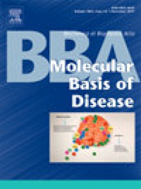 Biochimica Et Biophysica Acta-molecular Basis Of Disease期刊