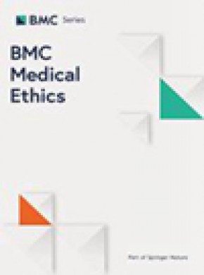 Bmc Medical Ethics期刊