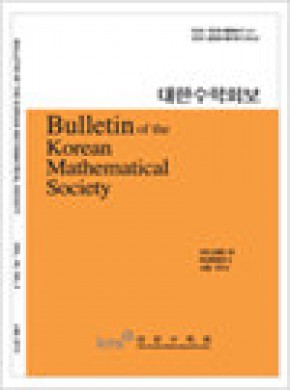 Bulletin Of The Korean Mathematical Society期刊