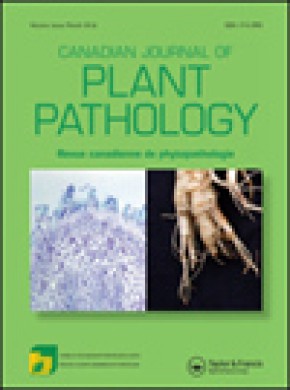 Canadian Journal Of Plant Pathology期刊