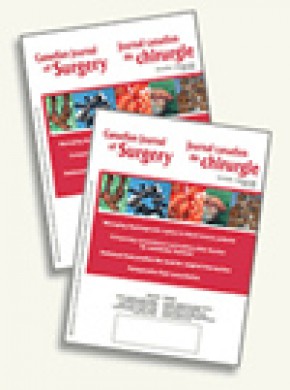 Canadian Journal Of Surgery期刊