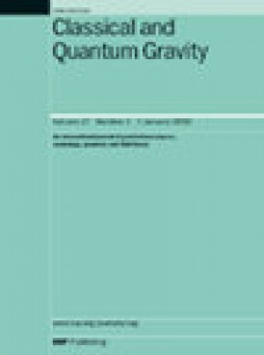 Classical And Quantum Gravity期刊