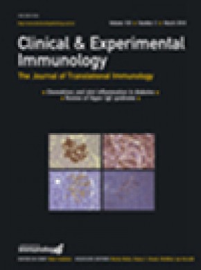 Clinical And Experimental Immunology期刊
