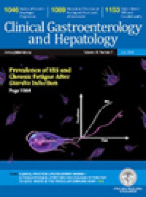Clinical Gastroenterology And Hepatology期刊