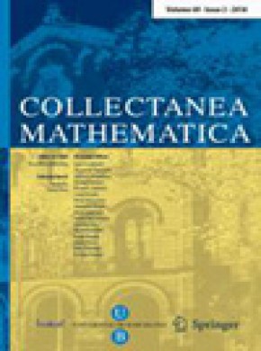 Collectanea Mathematica期刊