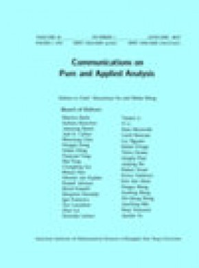 Communications On Pure And Applied Analysis期刊