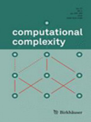 Computational Complexity期刊