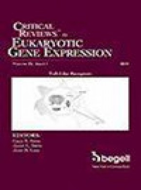 Critical Reviews In Eukaryotic Gene Expression期刊