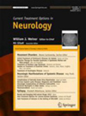 Current Treatment Options In Neurology期刊