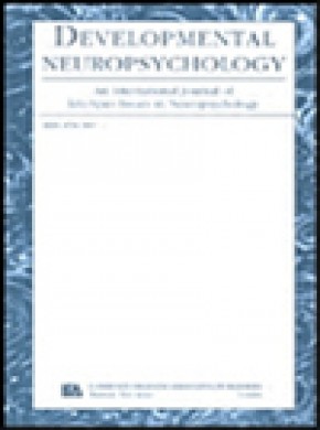 Developmental Neuropsychology期刊