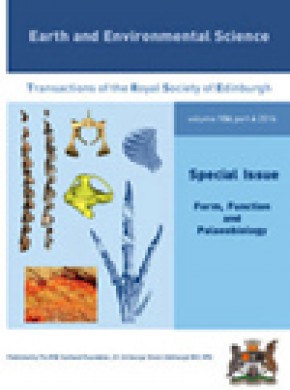 Earth And Environmental Science Transactions Of The Royal Society Of Edinburgh期刊