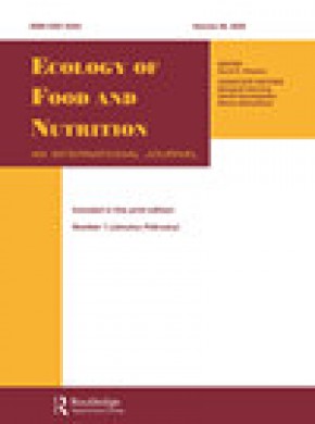 Ecology Of Food And Nutrition期刊