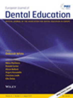 European Journal Of Dental Education期刊