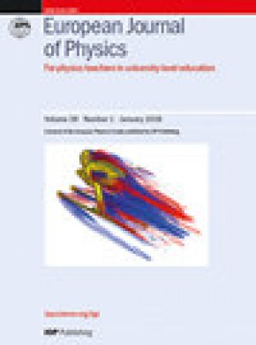 European Journal Of Physics期刊