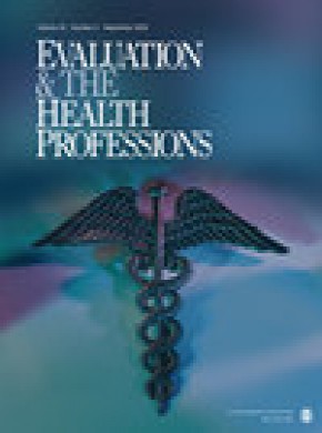 Evaluation & The Health Professions期刊
