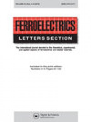 Ferroelectrics Letters Section期刊