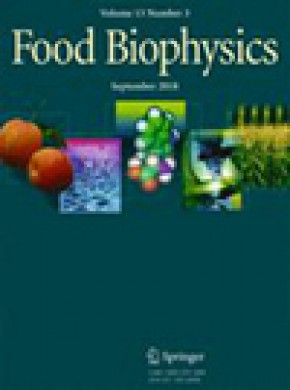 Food Biophysics期刊