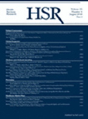 Health Services Research期刊