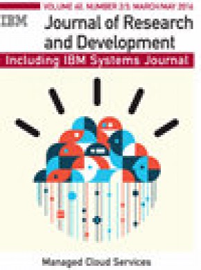 Ibm Journal Of Research And Development期刊