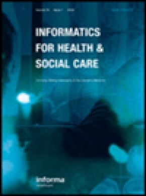 Informatics For Health & Social Care期刊
