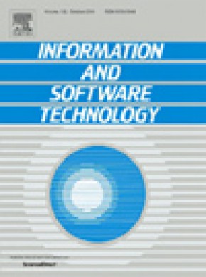 Information And Software Technology期刊