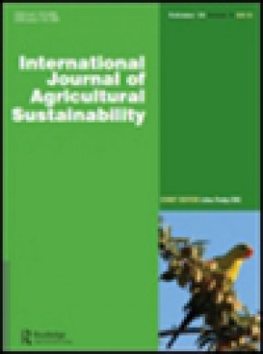 International Journal Of Agricultural Sustainability期刊