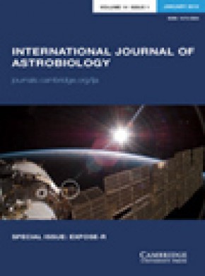 International Journal Of Astrobiology期刊