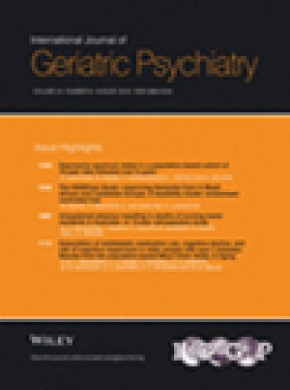 International Journal Of Geriatric Psychiatry期刊