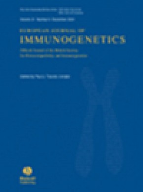 International Journal Of Immunogenetics期刊