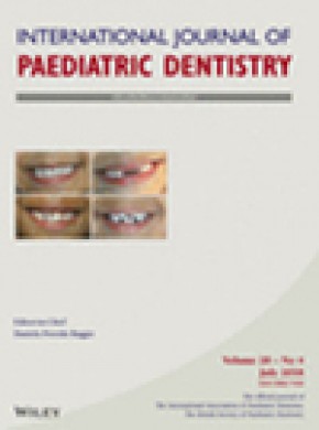 International Journal Of Paediatric Dentistry期刊