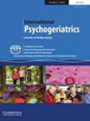 International Psychogeriatrics期刊