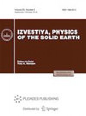 Izvestiya-physics Of The Solid Earth期刊