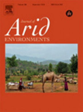 Journal Of Arid Environments期刊