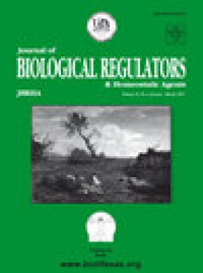 Journal Of Biological Regulators And Homeostatic Agents期刊
