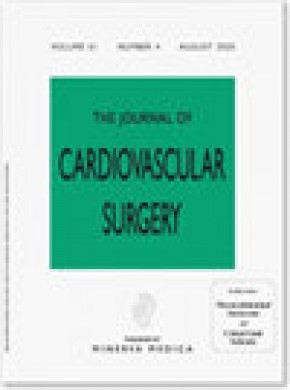 Journal Of Cardiovascular Surgery期刊