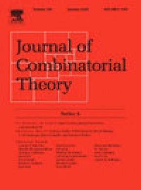 Journal Of Combinatorial Theory Series A期刊