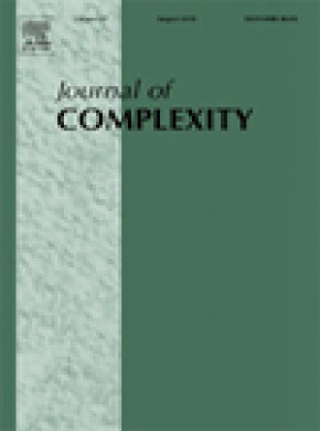 Journal Of Complexity期刊