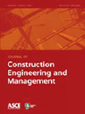 Journal Of Construction Engineering And Management期刊