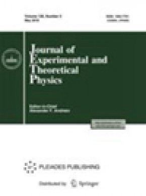 Journal Of Experimental And Theoretical Physics期刊