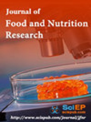 Journal Of Food And Nutrition Research期刊