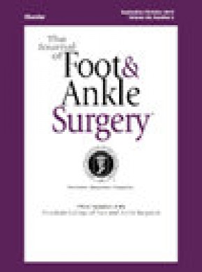 Journal Of Foot & Ankle Surgery期刊