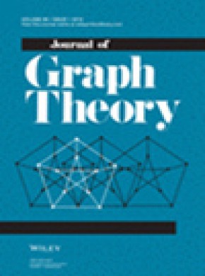 Journal Of Graph Theory期刊