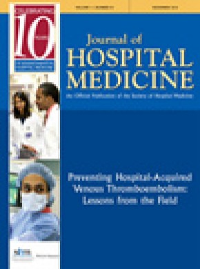 Journal Of Hospital Medicine期刊