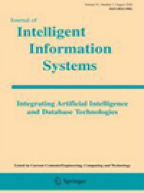 Journal Of Intelligent Information Systems期刊